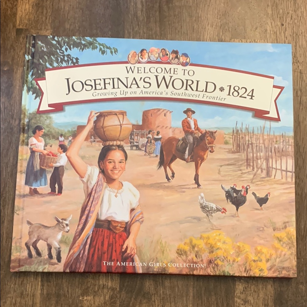 American Girl Josefina's World Book - Red and White
